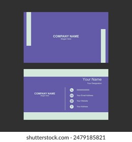 Simple, Minimalist Business Card Design