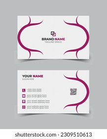 simple minimalist business card template,