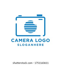 Simple Minimalist camera Logo design