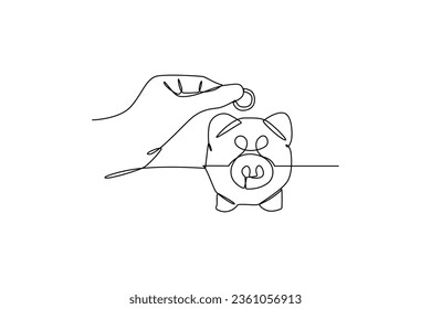 Simple minimalist concept of Money Related Vector Line Icons. Contains such Icons as Wallet, ATM, Bundle of Money, Hand with a Coin and more. Editable Stroke.