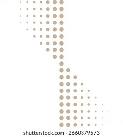 Simple Minimalist Dot Grid Pattern Subtle Background Element 