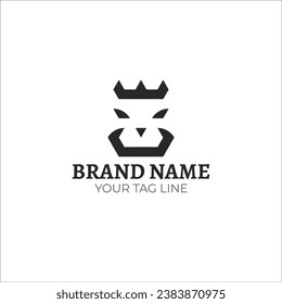 
sencillo, minimalista, elegante con el logotipo de la corona y el tigre