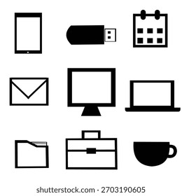 design de ícone simples, minimalista e elegante