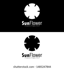 Simple and Minimalist Flower Logo , Flower logo template design