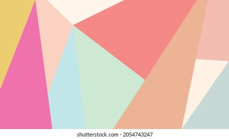 Papel de fondo geométrico colorido