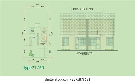 Diseño de hogar simple y minimalista