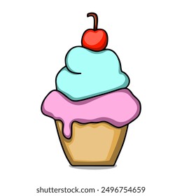 simple and minimalist ice cream design