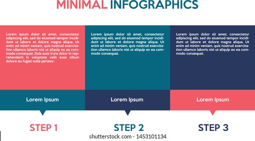 simple & Minimalist Infographic for presentation