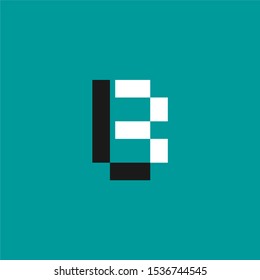 simple minimalist letter lb logo