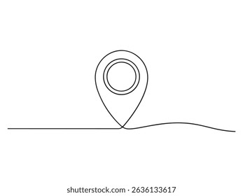 Simple, Minimalist Location Icon Design
