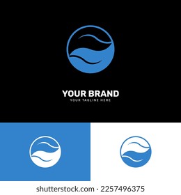 Simple minimalist modern unique logo design