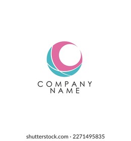 Simple Minimalist Moon Logo, Lunar Logo