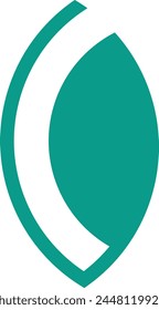 Simple minimalist style eco icon