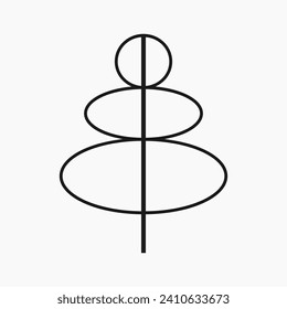 Simple and Minimalist Tree Illustration
