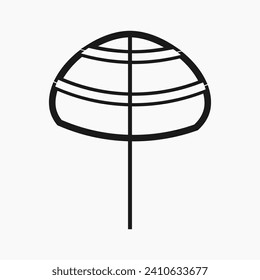 Simple and Minimalist Tree Illustration
