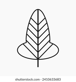 Simple and Minimalist Tree Illustration
