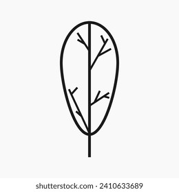 Simple and Minimalist Tree Illustration
