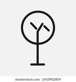 Simple and Minimalist Tree Illustration