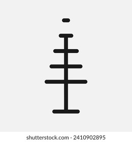 Simple and Minimalist Tree Illustration
