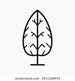 Simple and Minimalist Tree Illustration
