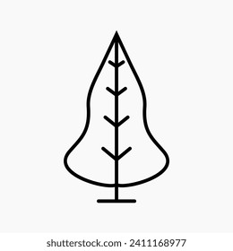 Simple and Minimalist Tree Illustration
