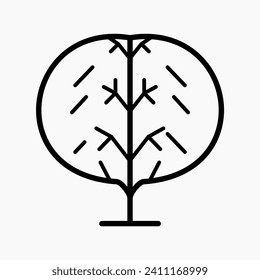 Simple and Minimalist Tree Illustration
