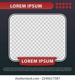 simple minimalist twibbon template idea