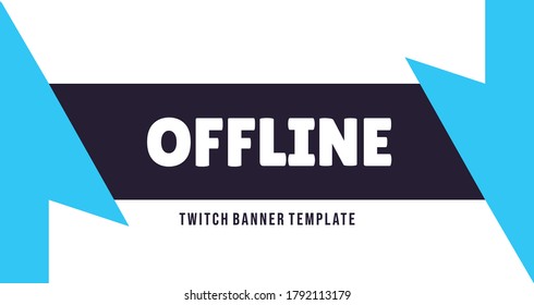 シンプルなミニマリズムのtwitchバナーテンプレート のベクター画像素材 ロイヤリティフリー シンプルなミニマリズムのtwitchバナーテンプレート のベクター画像素材 ロイヤリティフリー