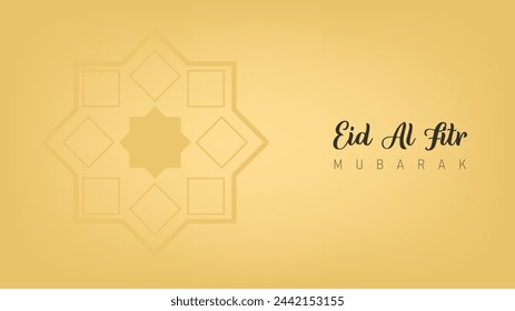 simple minimalist vector design, background wallpaper for the Eid al-Fitr celebration for Muslims