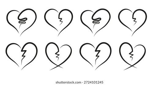 Arte de Clip de Ilustración vectorial minimalista simple. Vectores simples