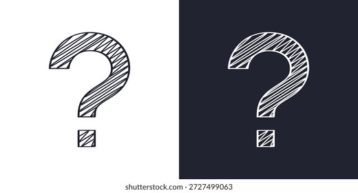 Arte de Clip de Ilustración vectorial minimalista simple. Vectores simples