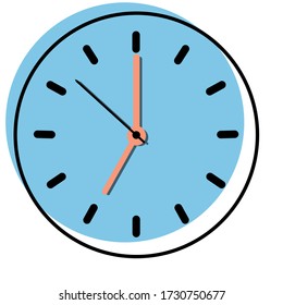 Simple and minimalist Wall Clock