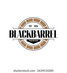 simple minimalist whiskey logo design, bourbon drink design old retro vintage ornament illustration symbol brand product template, business, bar, cafe, restaurant