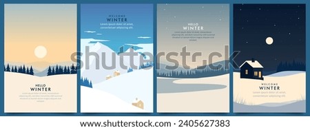 Minimalist winter scene with a single tree in Guadalajara