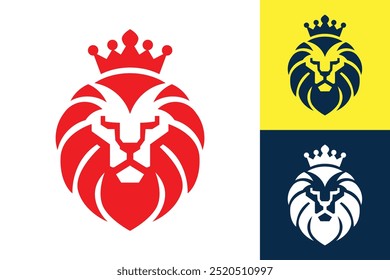 Simples Minimalista Heráldico Crest Flat Icon Template