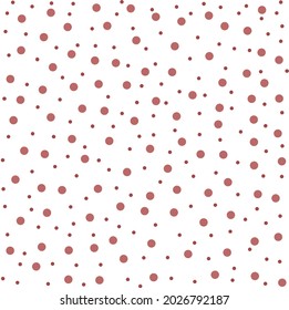 Simple minimalistic polka dot Background. Vector Background