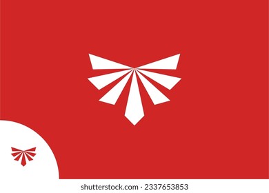Simple and minimalistic Wings logo