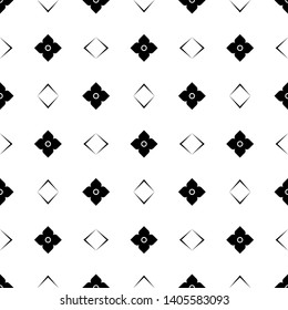 Simple and mininal Abstract Geometric Line Seamless Pattern on Black and White Color