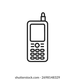 Einfaches Handy-Symbol PHS-Pitch