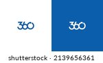 Simple and modern 360 degree logo design