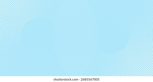 Simple modern abstract background blue white gradations circle effect shape memphis illustrations pattern light texture