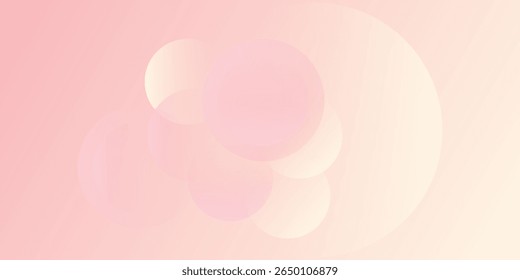 simples moderno abstrato background.modern.minimalist rosa e amarelo gradações círculo efeito vetor ilustração