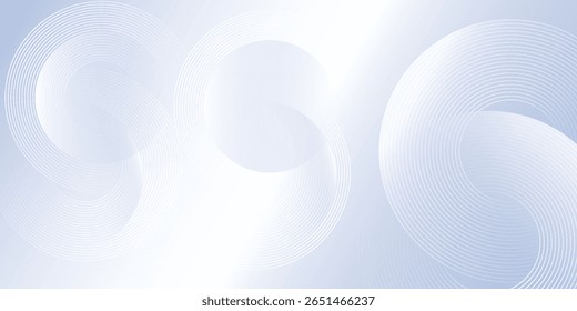 Simple modern abstract blue modern background with circle elements. Digital technology background abstract art nice glow blue