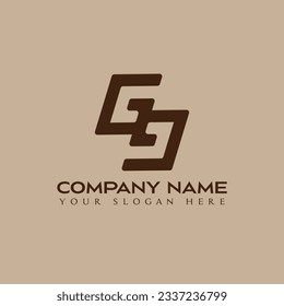 logotipo abstracto simple y moderno