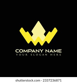 logotipo abstracto simple y moderno