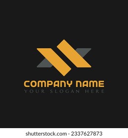 logotipo abstracto simple y moderno