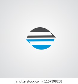 a simple modern abstract logo with many functions