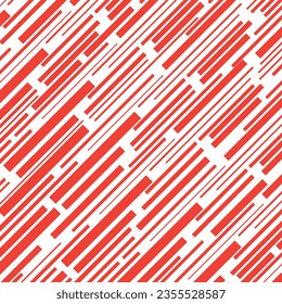 einfaches, modernes, abstraktes, nahtloses, rotes Halbzeitechmuster