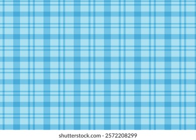 simple modern abstract sky color check plaid line pattern on sky color background