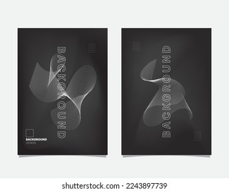Simple Modern Abstract Vector Background  